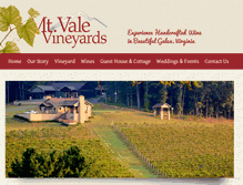 Tablet Screenshot of mtvalevineyard.com
